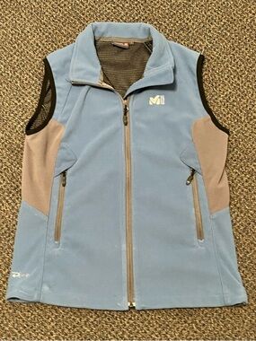 Millet Women's Light Blue Fleece Vest